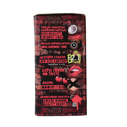 Уголь Shaman x Smokeplace (куб, 25 мм, 1 кг) ОГРАНИЧЕННАЯ СЕРИЯ
