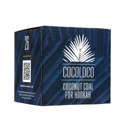 Coco Loco Premium Shisha Charcoal (cube, 26mm, 1 kg)
