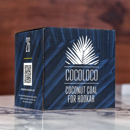 Coco Loco Premium Shisha Charcoal (cube, 26mm, 1 kg)