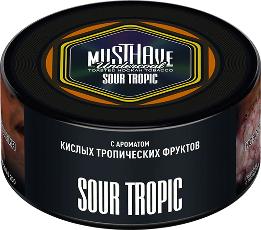 Musthave Sour Tropic Γεύση ναργιλέ 125g-250g