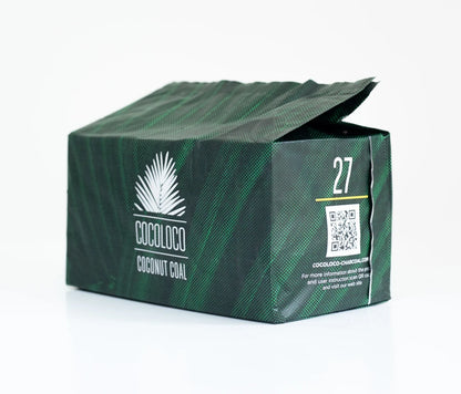 Coco Loco Premium Shisha Charcoal (Cube, 27mm, 1kg)