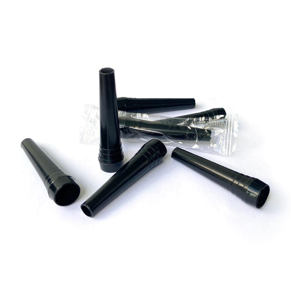 Disposable Shisha Mouth Tips 6cm – 100 Pcs Black
