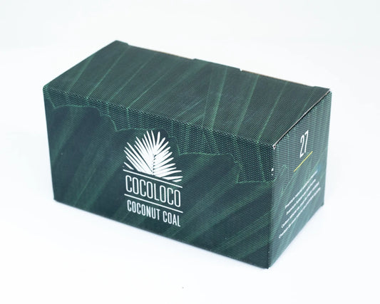 Coco Loco Premium Shisha Charcoal 27mm 20kg Wholesale Master Carton