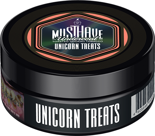 Γεύση ναργιλέ Musthave Unicorn Treats 125g-250g