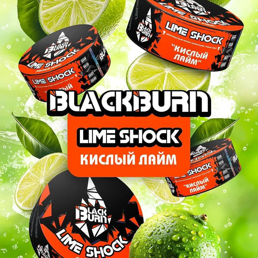 Γεύση ναργιλέ Blackburn Lime Shock 100g