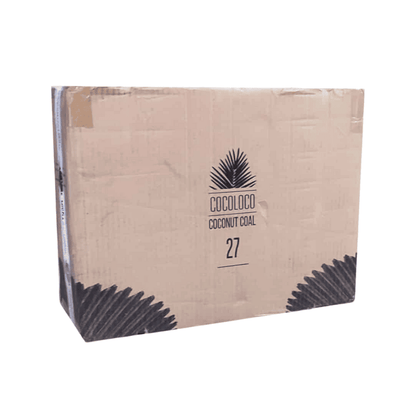 Coco Loco Premium Shisha Charcoal 27mm 20kg Wholesale Master Carton