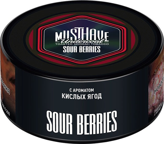 Musthave Sour Berries Γεύση ναργιλέ 125g-250g