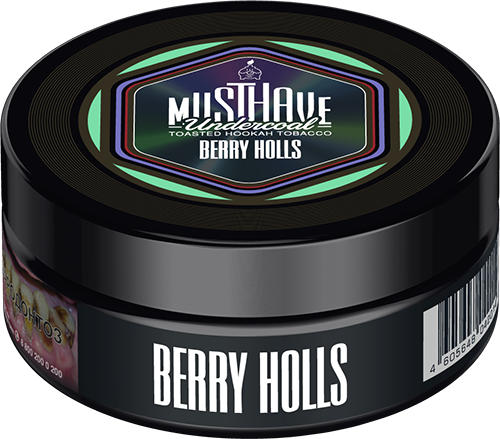 Γεύση ναργιλέ Musthave Berry Holls 125g-250g